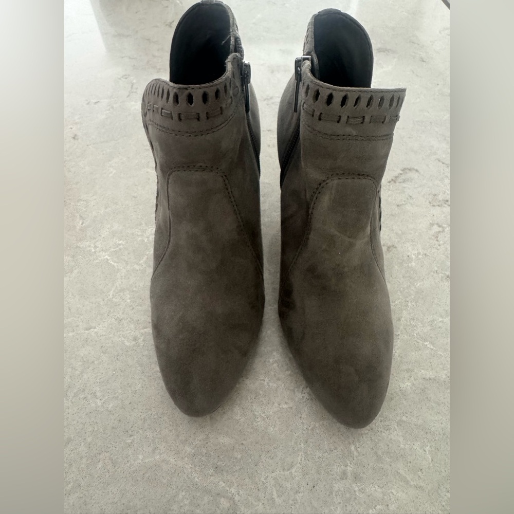 Vince Camuto Gray Ankle Boots